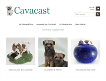 Tablet Screenshot of cavacast.co.uk